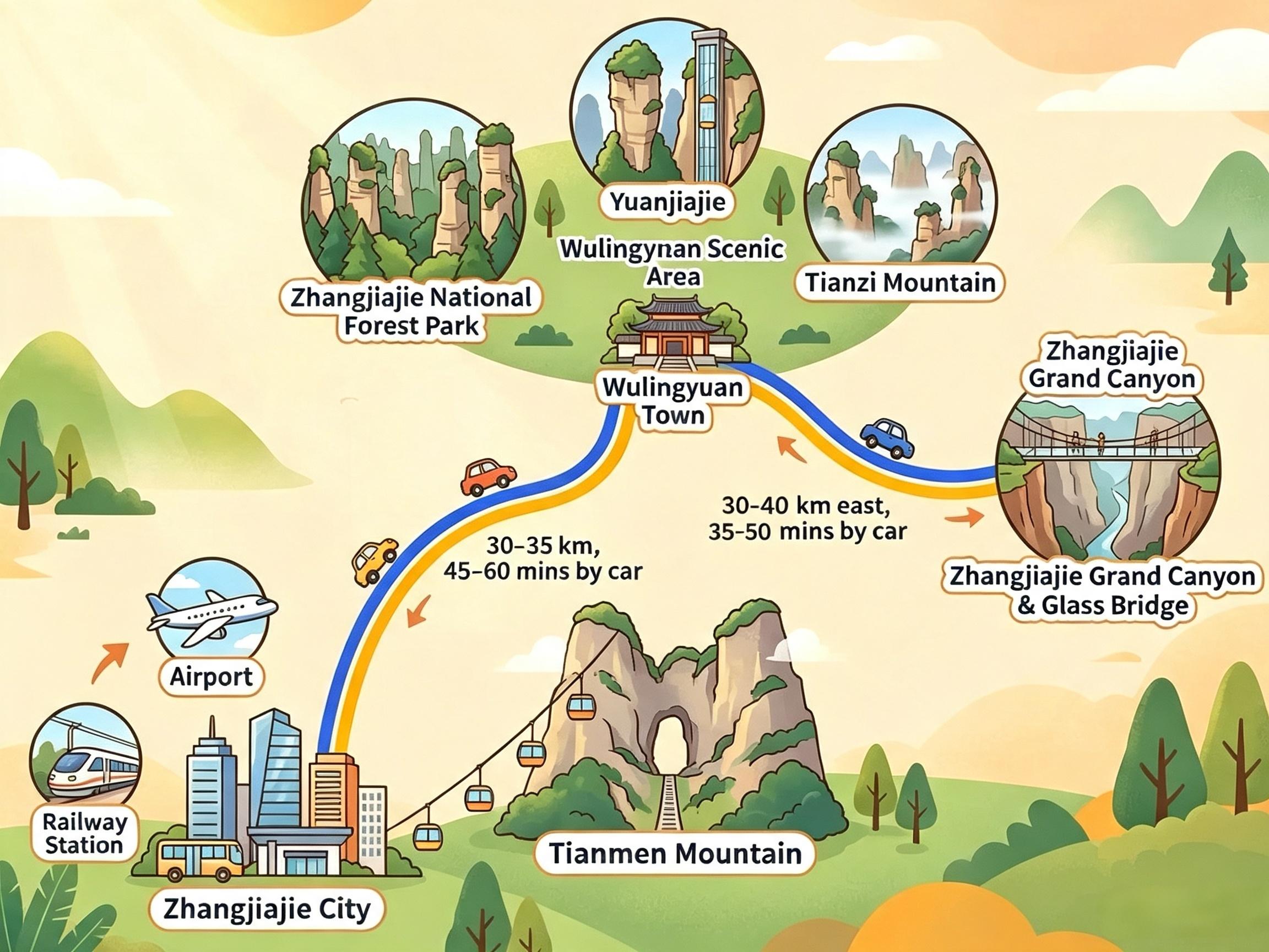Zhangjiajiemap